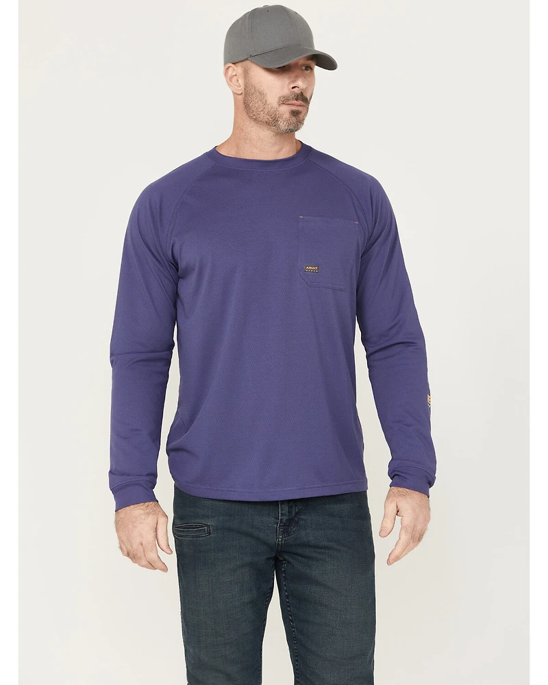 Ariat Men's Rebar Heat Fighter Long Sleeve Work Shirt