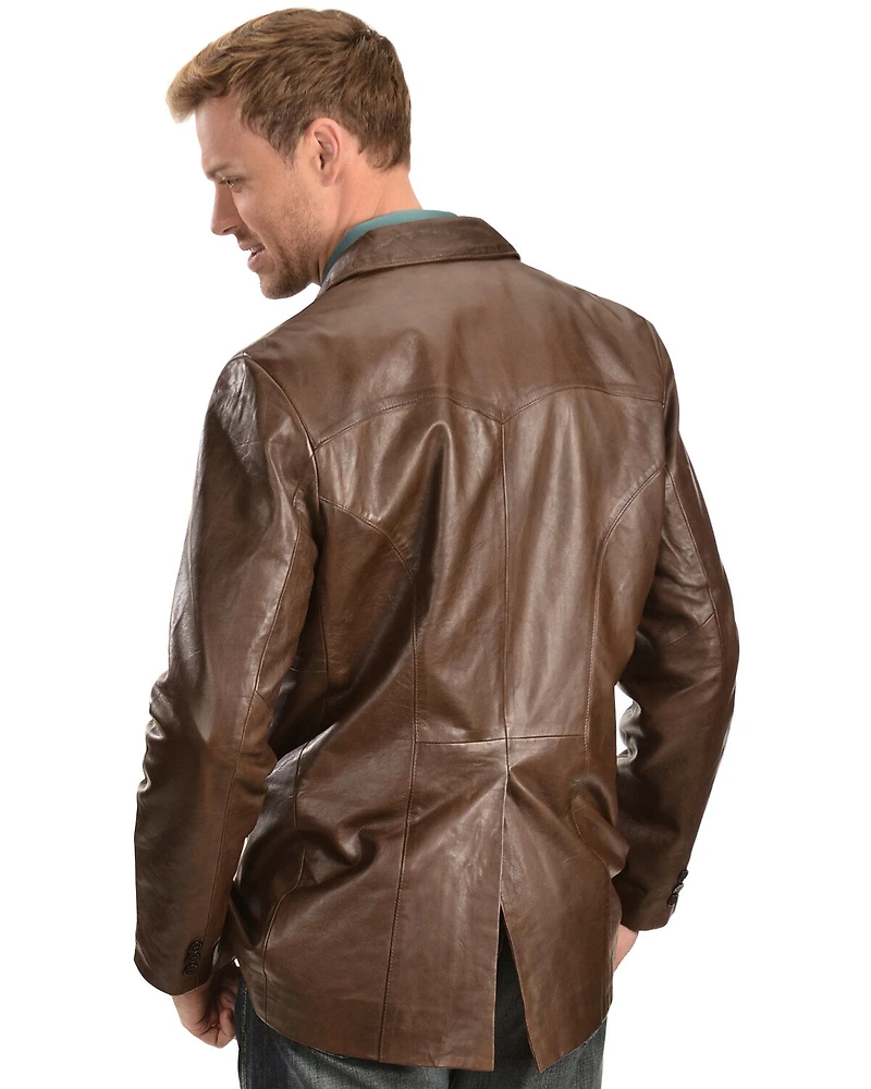 Scully Lamb Leather Blazer - Reg