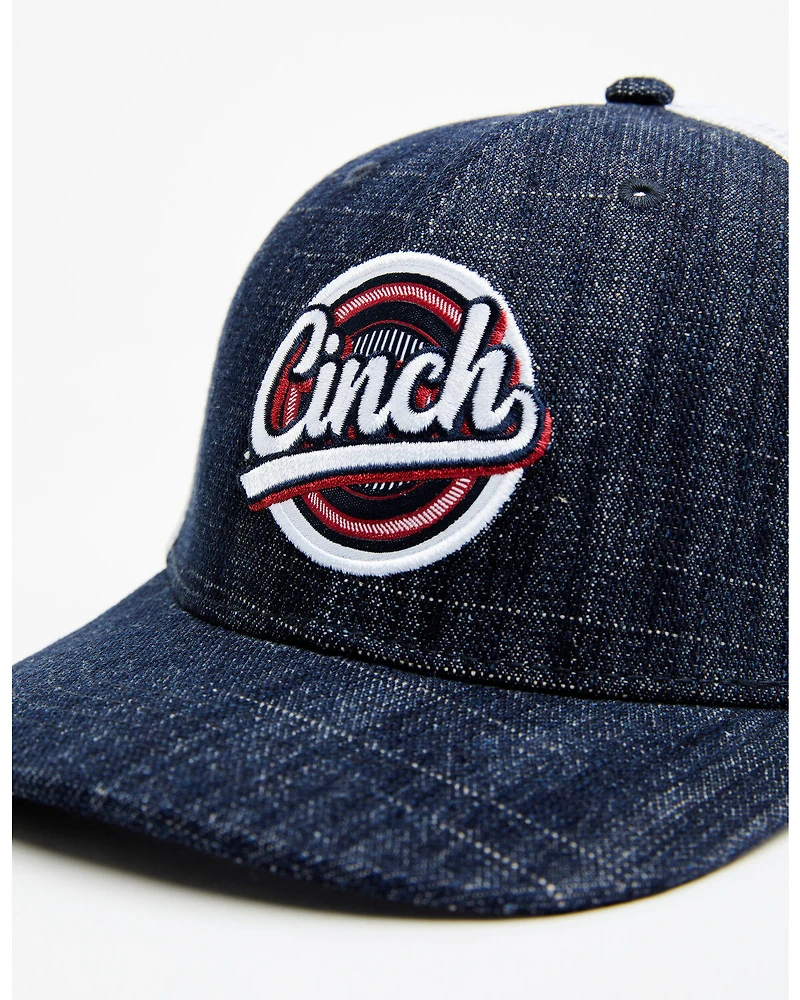 Cinch Men's Embroidered Circle Logo Ball Cap