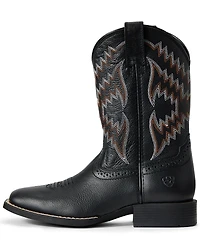 Ariat Boys' Tycoon Bear Western Boots - Broad Square Toe