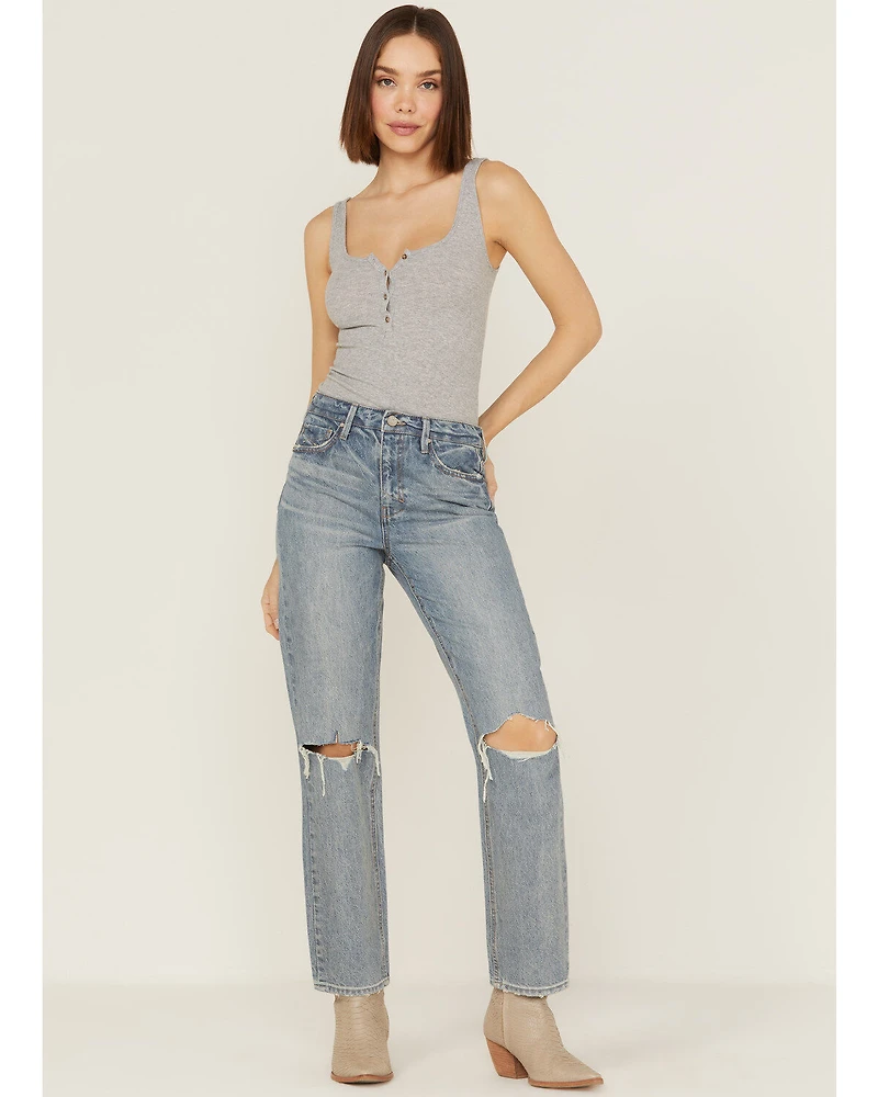 Unpublished Denim Women's Willa Rogue Straight Jeans