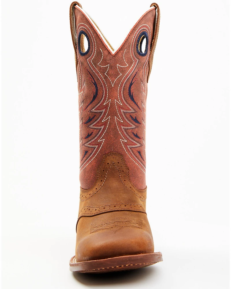 RANK 45® Men's Warrior Xero Gravity Western Performance Boots - Broad Square Toe