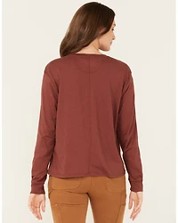 Carhartt Women's Loose Fit Lightweight Long Sleeve Pocket T-Shirt
