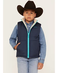 Cody James Boys' Reversible Puffer Vest