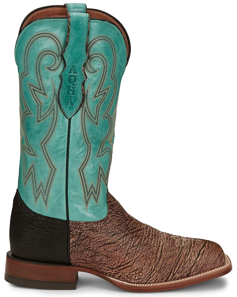Justin Men's Mingus Wheat Western Boots - Square Toe