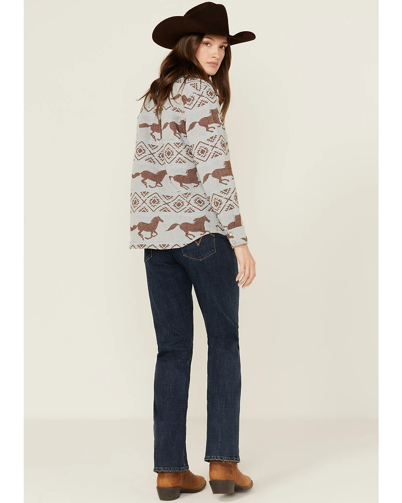 Levi's Women's Lapis Medium Wash Classic Bootcut Stretch Denim Jeans