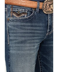 Cody James Men's Sundance Wash Jackson Slim Straight Stretch Denim Jeans