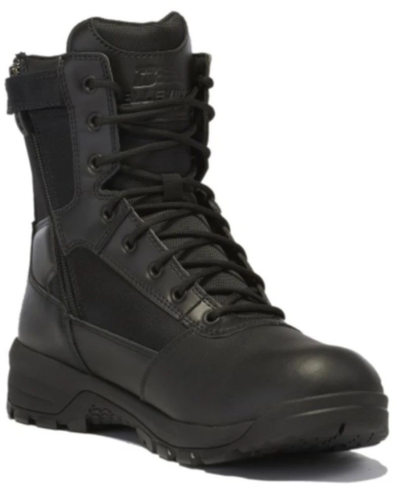 Belleville Men's 8" Spear Point Waterproof Side-Sip Tactical Boots - Composite Toe