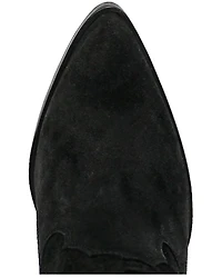 Dingo Women's Crazy Train Leather Booties - Round Toe