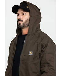 Ariat Men's Rebar Dura Canvas Zip-Front Work Jacket