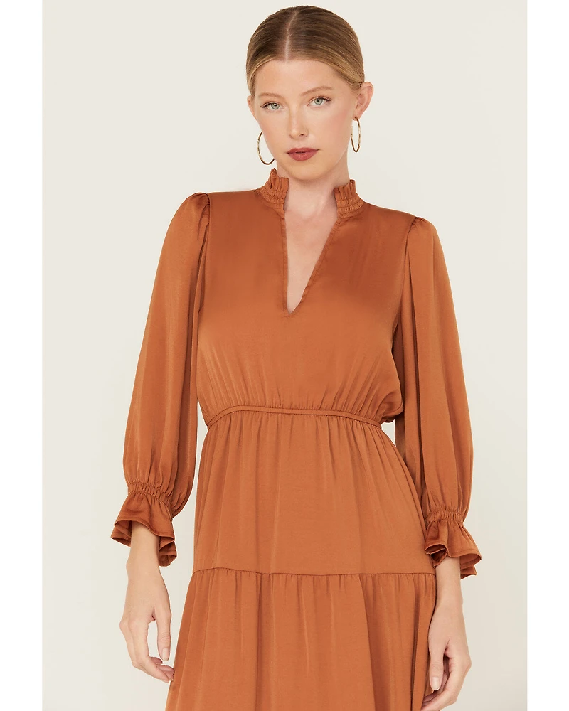 Revel Women's Tiered Midi Dress