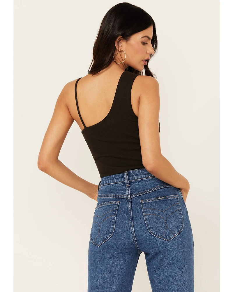 People of Leisure Women's Hollie One Shoulder Tank