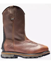 Timberland PRO Men's True Grit Pull-On Met Guard Waterproof Work Boots - Square Toe