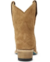 Lane Women's Lexington Suede Western Booties - Snip Toe