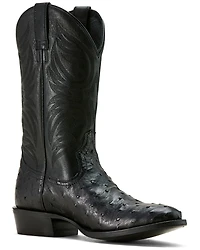 Ariat Men's Exotic Full-Quill Ostrich Vesper Western Boots - Round Toe