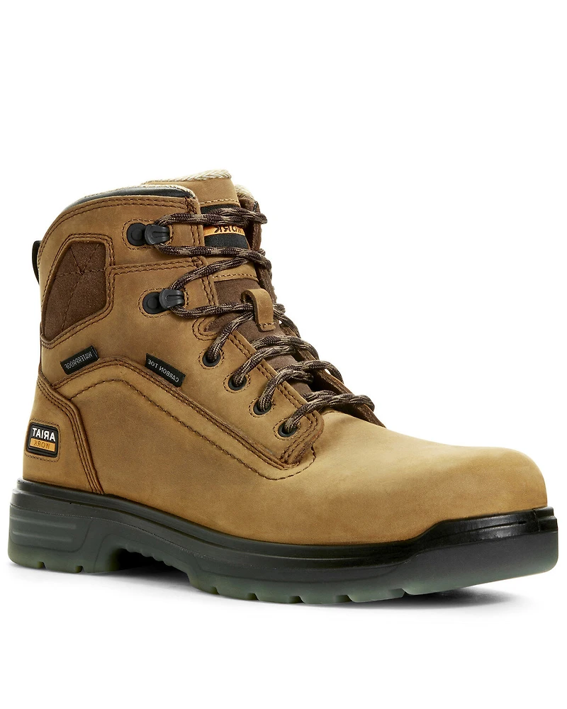 Ariat Men's Turbo Waterproof Work Boots - Carbon Toe
