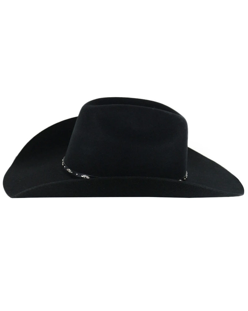 Cody James® Men's Drifter 3X Rider Crown Wool Hat