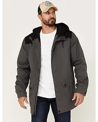 Brothers and Sons Men's Cruiser Waxed Canvas Hooded Jacket