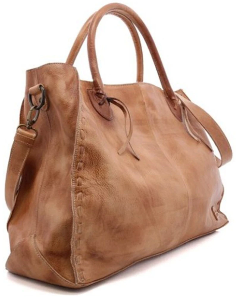Bed Stu Women's Rockaway Tan Rustic Convertible Travel Bag