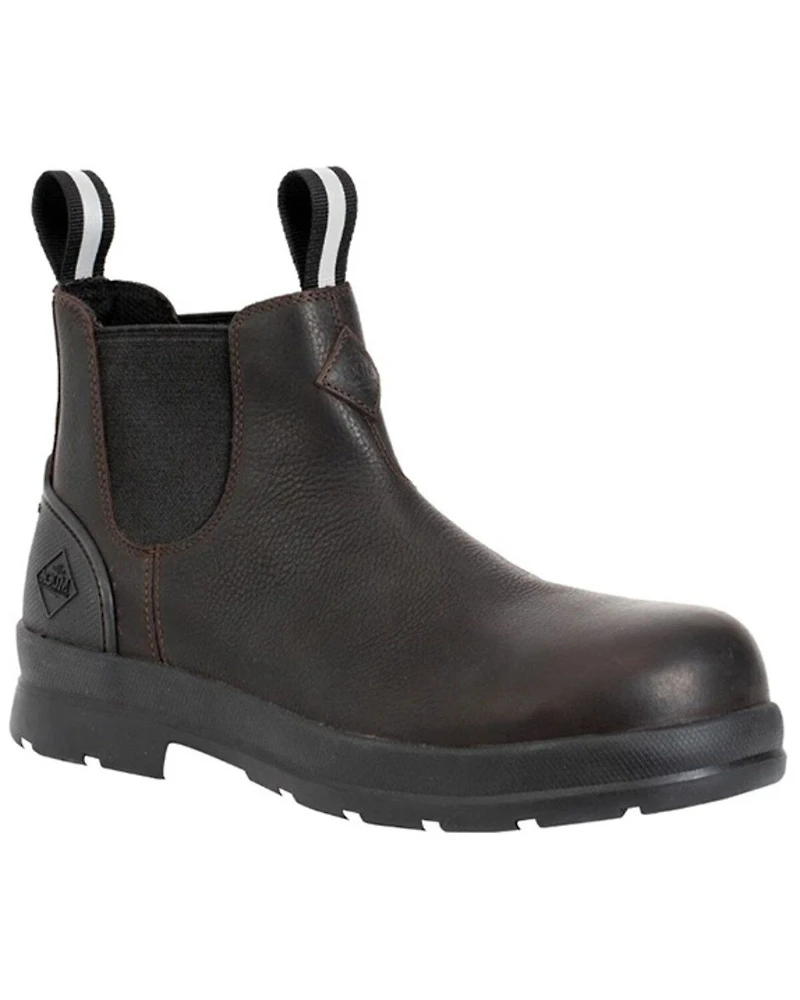 Muck Boots Men's Chore Farm Leather Chelsea - Composite Toe