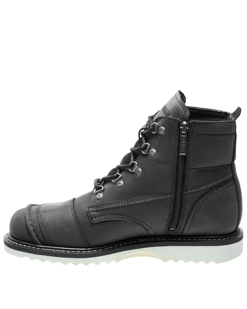 Harley Davidson Men's Hagerman Moto Boots - Round Toe