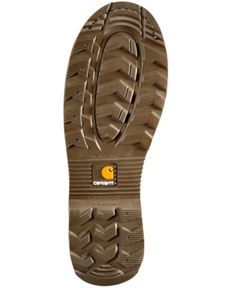 Carhartt Men's 6" Waterproof Lug Work Boots - Moc Toe