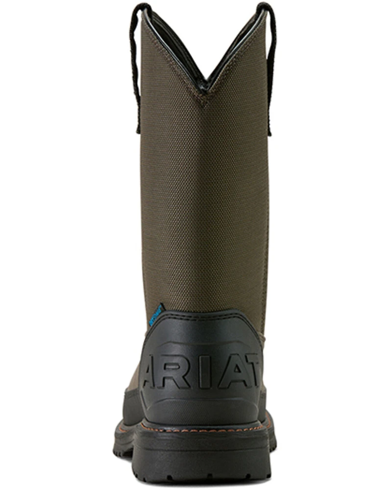 Ariat Men's RigTEK Wildcat Pull-On CSA Waterproof Work Boots - Composite Toe