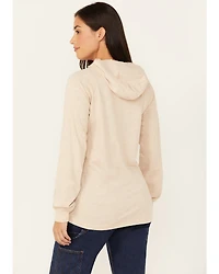 Ariat Women's Rebar Contrast Hooded Long Sleeve Work T-Shirt