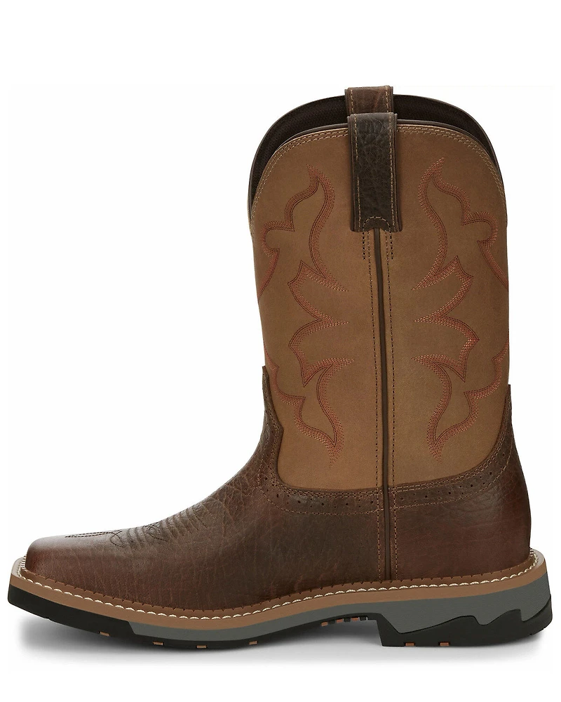Justin Men's Boot Barn Exclusive Carbide Western Work Boots - Soft Toe