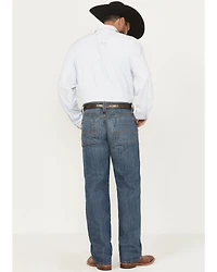 Cinch Men's Grant Medium Wash Relaxed Bootcut Rigid Utility Denim Jeans