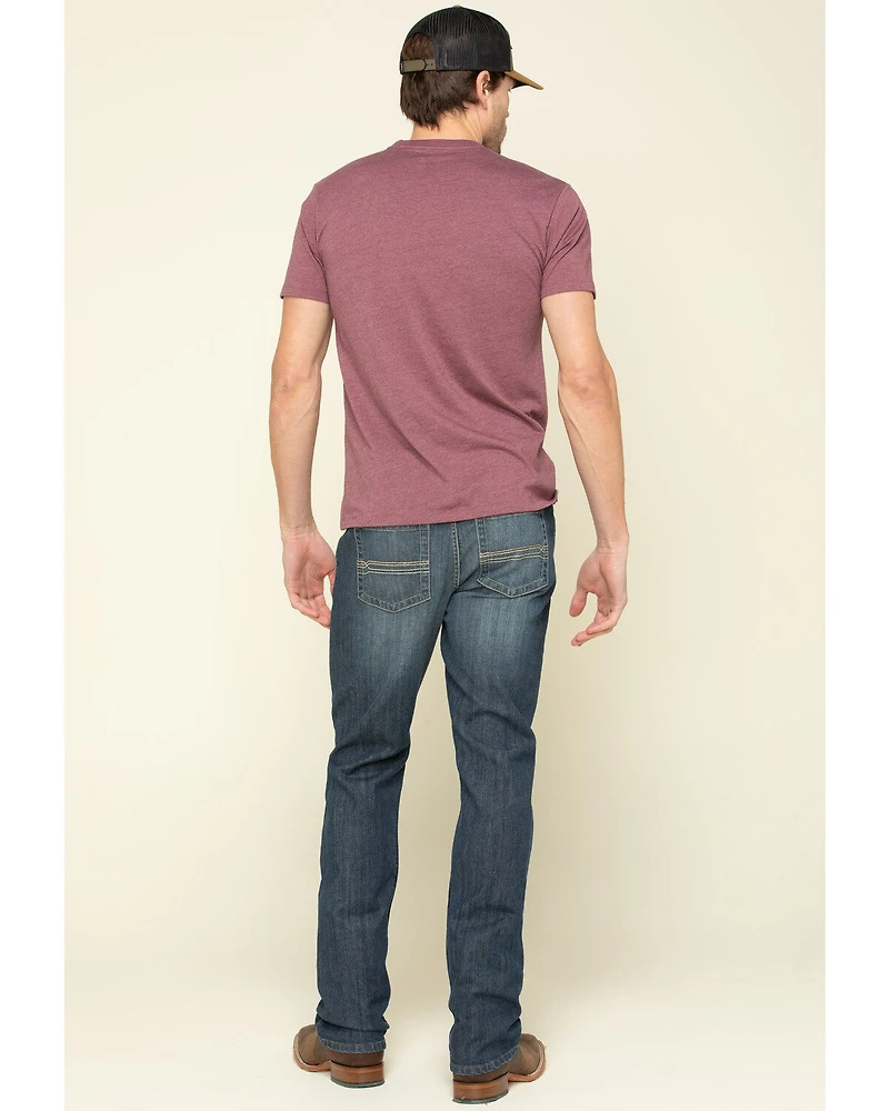 Cody James Men's Sheridan Wash Jackson Slim Straight Stretch Denim Jeans