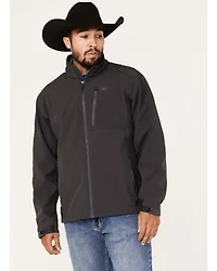 Ariat Men's Logo 2.0 Embroidered Zip Softshell Jacket - Tall