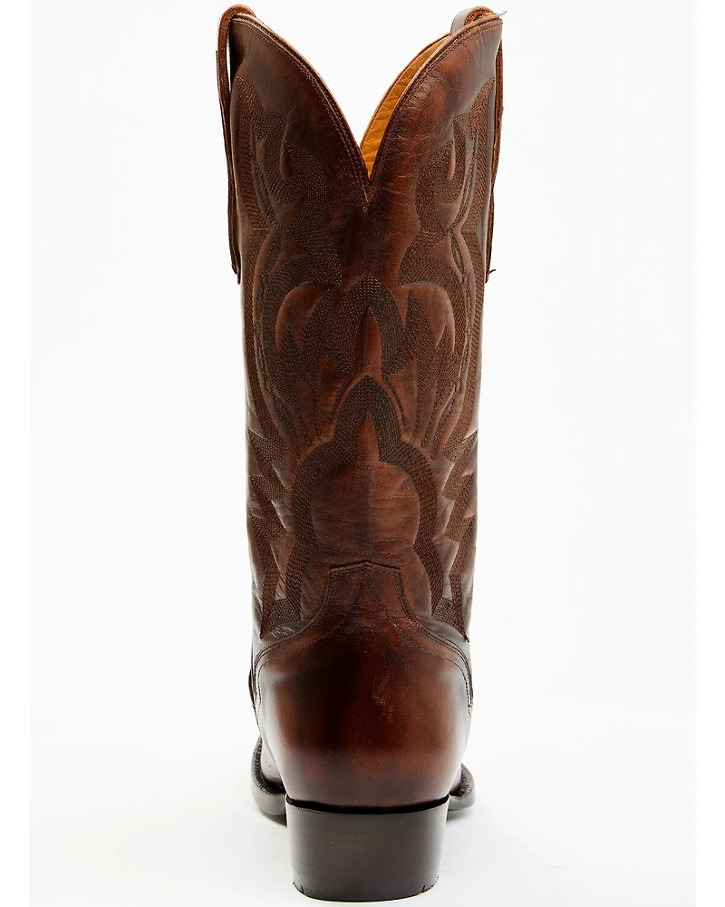 El Dorado Men's Calf Leather Western Boots - Square Toe
