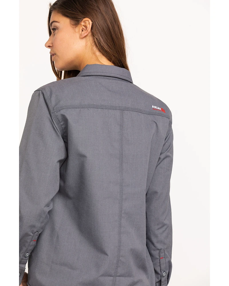 Ariat Women's FR Featherlight Long Sleeve Work Shirt