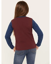 Shyanne Girls' Long Sleeve Rider Graphic Tee