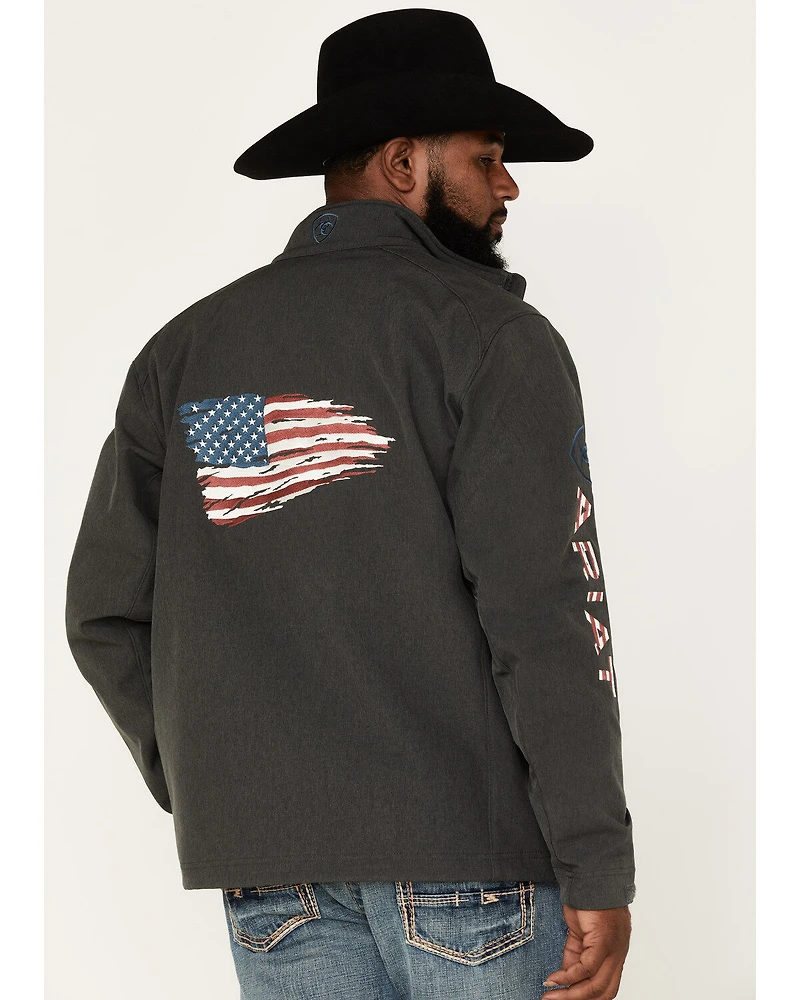 Ariat Men's Logo 2.0 Patriot Softshell Jacket