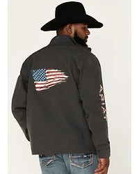 Ariat Men's Logo 2.0 Patriot Softshell Jacket