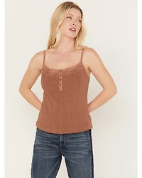 Idyllwind Women's Ella Texture Cable Tank Top