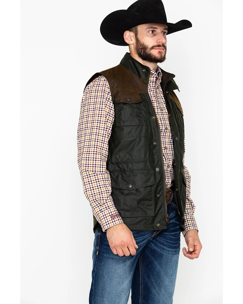 Outback Trading Co. Men's Brant Oil Dual Entry Vest