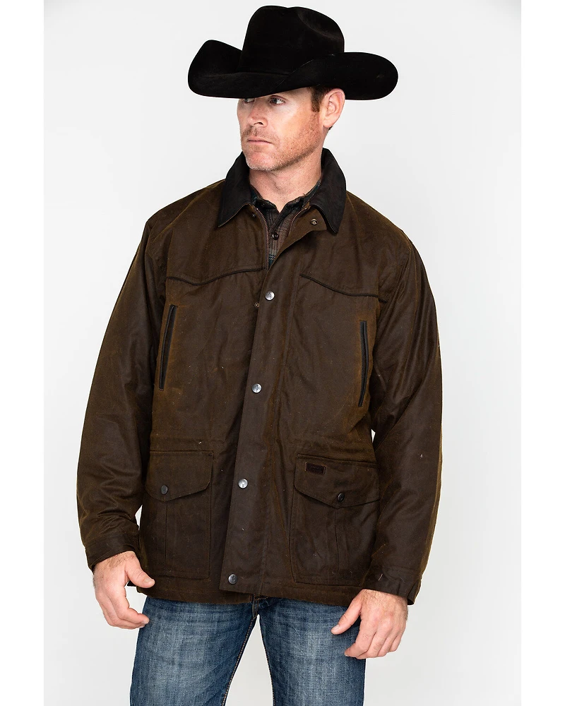 Outback Unisex Waterproof Oilskin Pathfinder Jacket
