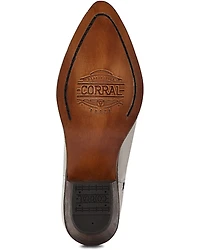 Corral Women's Fringe Inlay Ankle Western Boots - Snip Toe