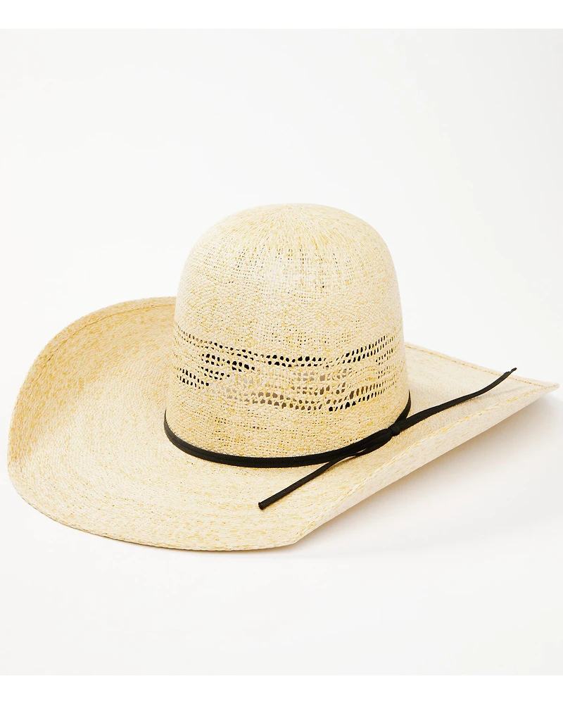 Rodeo King Broken Horn 25X Straw Cowboy Hat