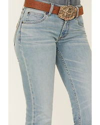 Wrangler Retro Women's Medium Wash Mid Rise Madelyn Bootcut Jeans