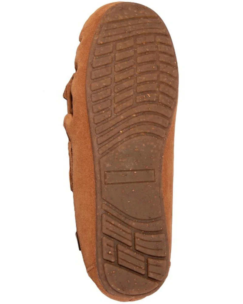 Cloud Nine Women's Scarlet Sheepskin Moccasins