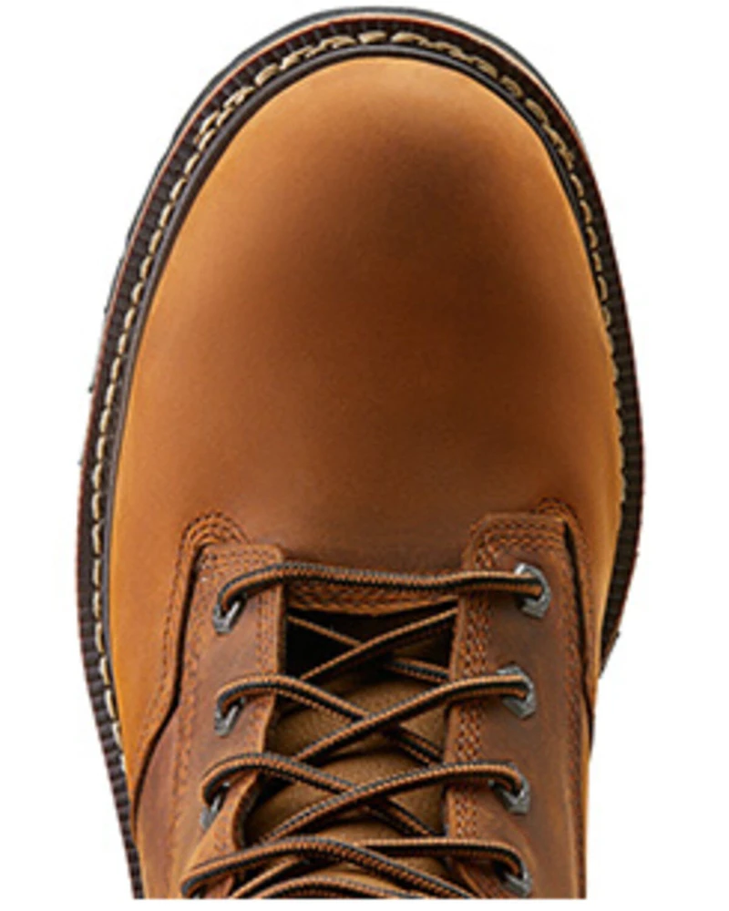 Ariat Men's 8" Logger Shock Shield Waterproof Work Boots - Soft Toe