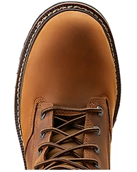 Ariat Men's 8" Logger Shock Shield Waterproof Work Boots - Soft Toe