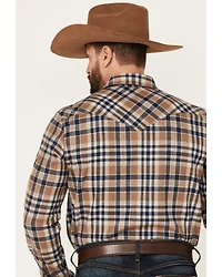 Pendleton Men's Canyon Ombre Plaid Long Sleeve Button-Down Western Shirt
