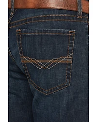 Cinch Men's Grant Dark Wash Relaxed Bootcut Stretch Denim Jeans