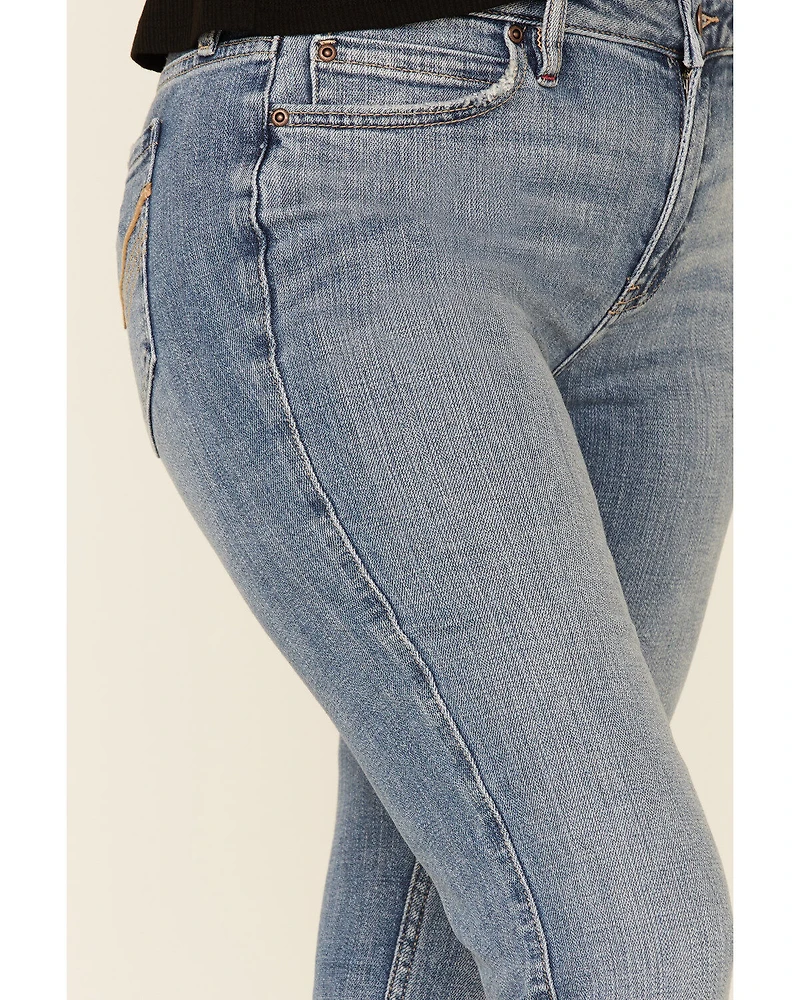 Idyllwind Women's Rebel Mid Rise Bootcut Stretch Denim Jeans