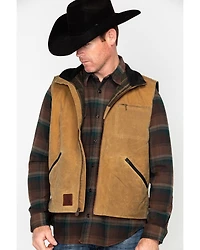 Outback Trading Co. Men's Sawbuck Oilskin Zip-Up Vest